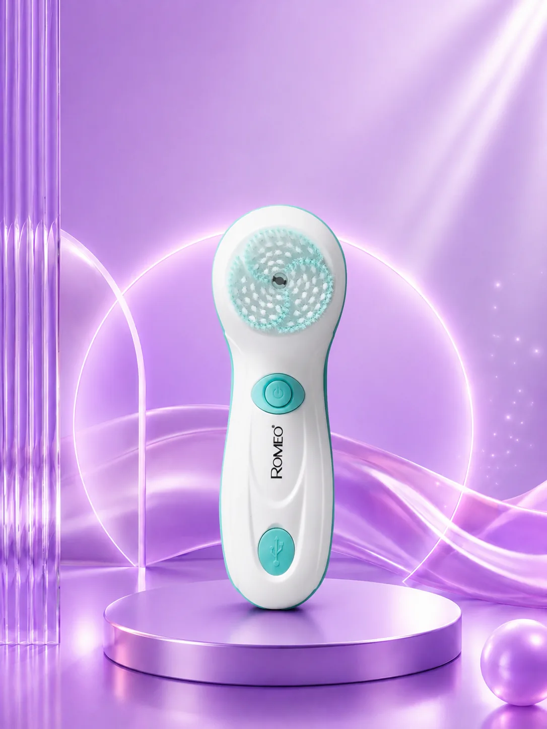 برس پاکسازی صورت رومئو مدل RM-9898